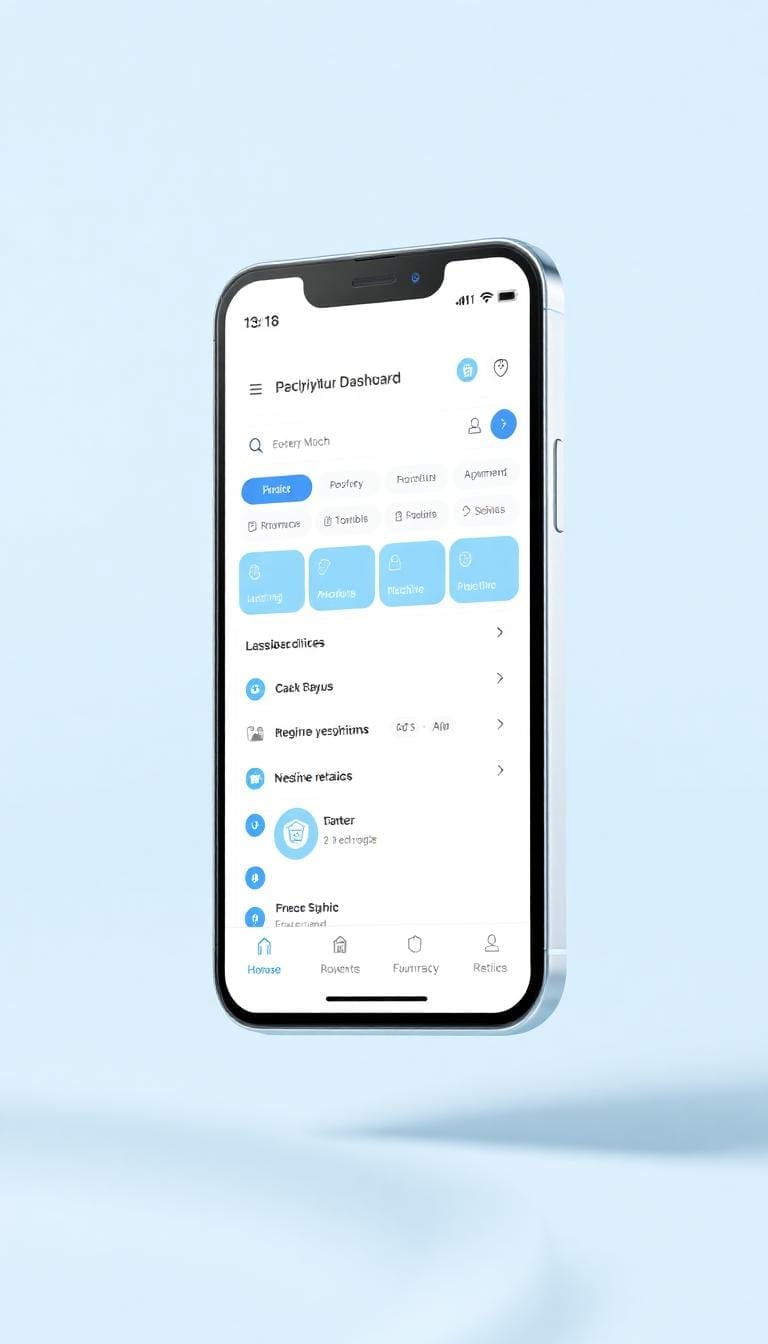 Pharmacy app on a phone